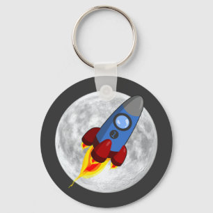 Chaveiro da lua e do Rocket (keyring)