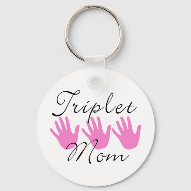 chaveiro da mãe tripla (Frente)