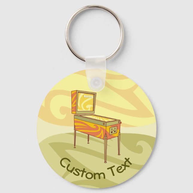 Chaveiro da Máquina Pinball (Frente)