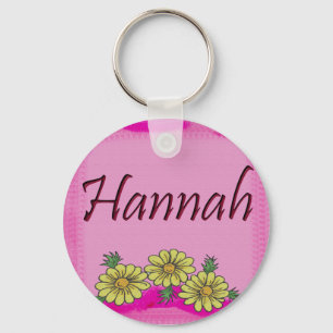 Chaveiro da margarida de Hannah
