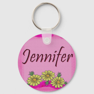 Chaveiro da margarida de Jennifer