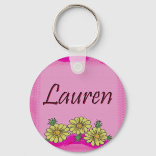 Chaveiro da margarida de Lauren