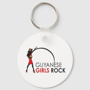 Chaveiro da menina de Guyana