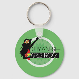Chaveiro da menina de Guyana