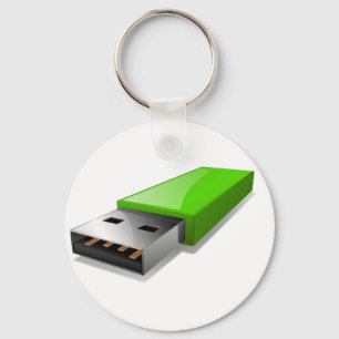 Chaveiro da movimentação do flash de USB