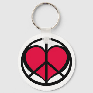 Chaveiro da paz e do amor