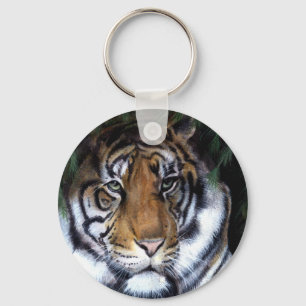 Chaveiro da pintura do tigre