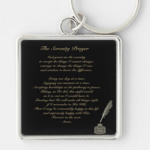 Chaveiro da praça da Serenity Prayer Premium