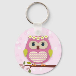 Chaveiro da Princesa Rosa Owl 02