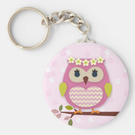 Chaveiro da Princesa Rosa Owl 02