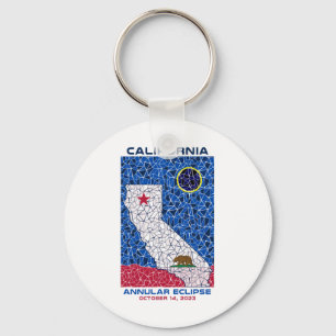 Chaveiro da Ronda de Eclipse Annular da Califórnia