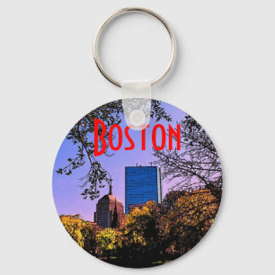 Chaveiro da skyline de Boston