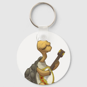 Chaveiro da tartaruga do Banjo-Strummin'