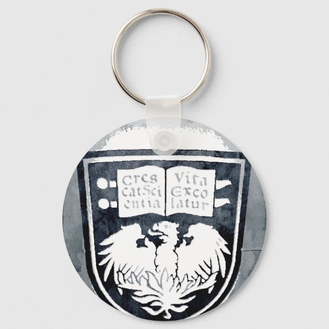 Chaveiro da Universidade de Chicago Seal (Frente)