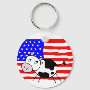 Chaveiro da vaca dos EUA