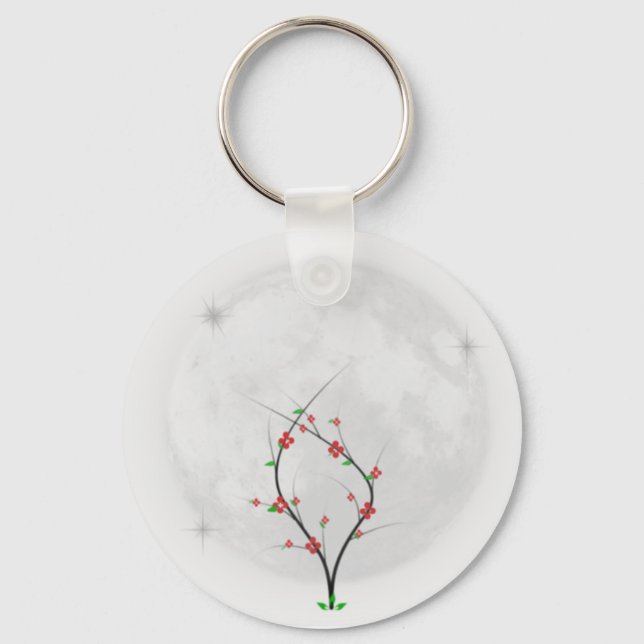 Chaveiro da ventoinha da lua (Frente)