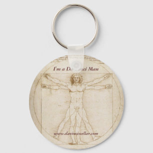 Chaveiro Da Vinci Man Key Chain 1