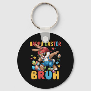 Chaveiro Dabbing Bunny Páscoa Bruh Meme Engraçado Dizendo A