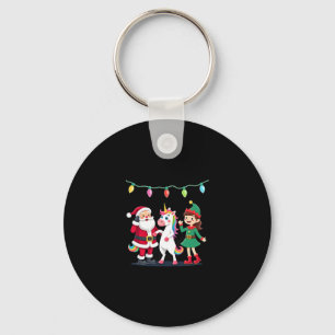 Chaveiro Dabbing Papai Noel Elfo Unicórnio Natal Crianças M