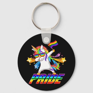 Chaveiro Dabbing Unicorn Lgbt Orgulho gay