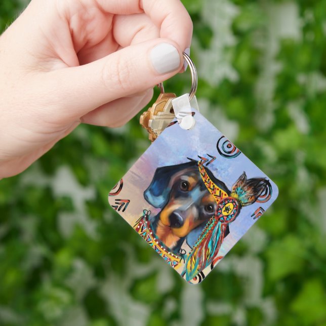 CHAVEIRO DACHSHUND (Mão)