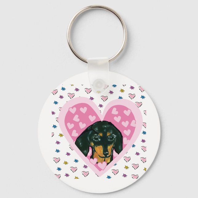 Chaveiro Dachshund (Frente)