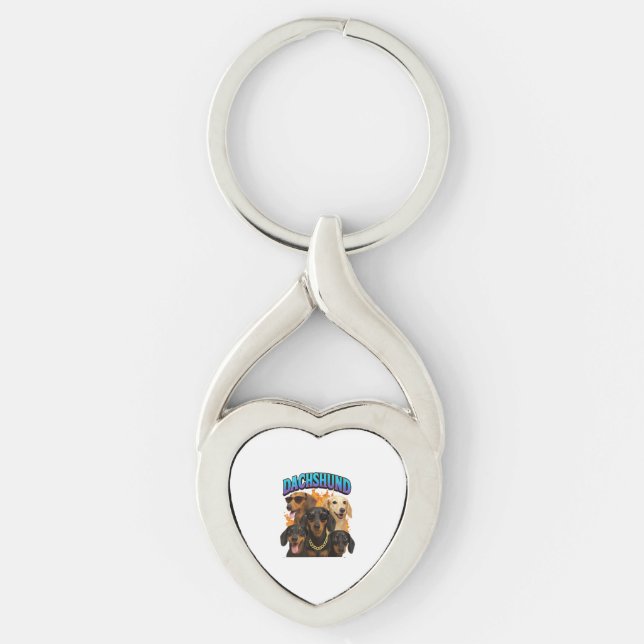 Chaveiro Dachshund  (Frente)