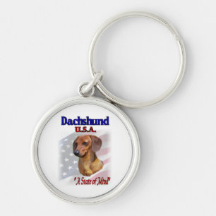 Chaveiro Dachshund EUA