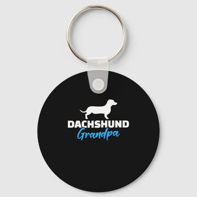 Chaveiro Dachshund Grandpa (Frente)
