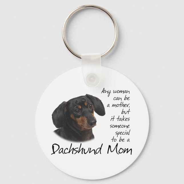 Chaveiro Dachshund Mãe (Frente)