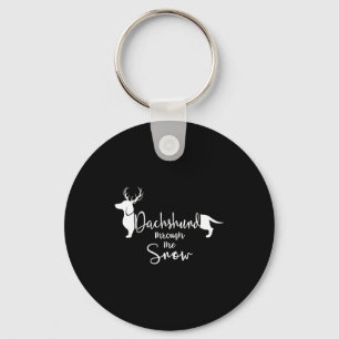 Chaveiro Dachshund Neve Fofo Wiener Weiner Dono de Cachorro