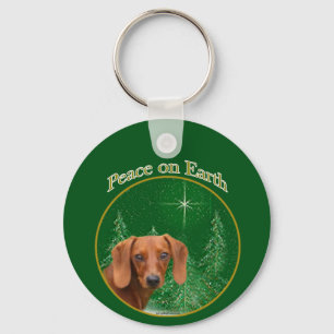 Chaveiro Dachshund Peace