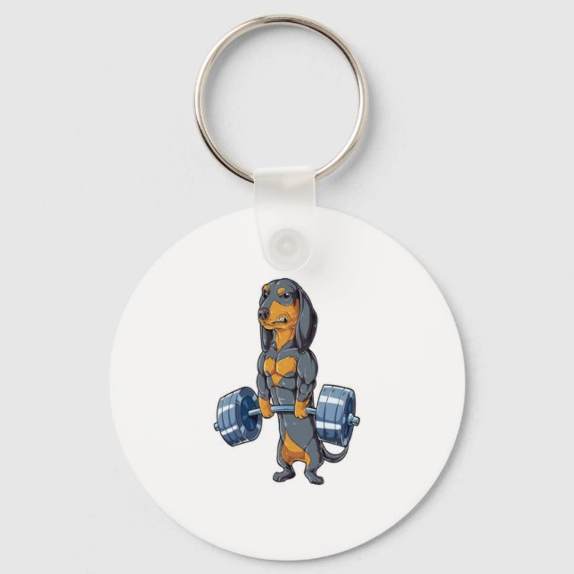 Chaveiro Dachshund Weight (Frente)
