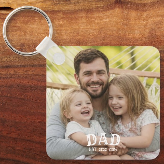 Chaveiro Dad Photo Established (Criador carregado)