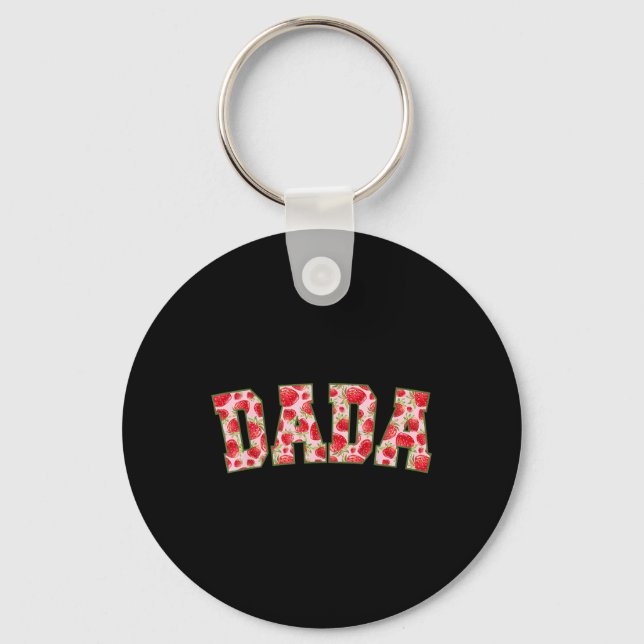 Chaveiro Dada Da Primeira Família De Morango De Berry (Frente)