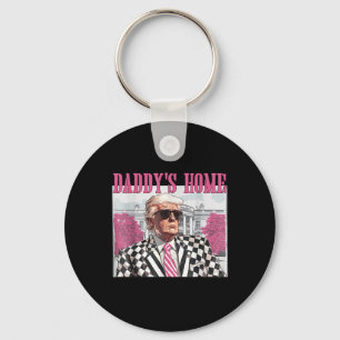 Chaveiro Daddys Home Trump Pink 2024