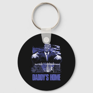 Chaveiro Daddys Home White House Trump 2024 Eleição