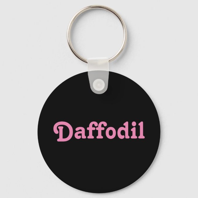 Chaveiro Daffodil da cadeia-chave (Frente)