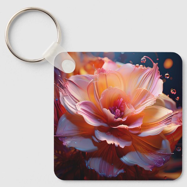 Chaveiro Dahlia Flower (Frente)