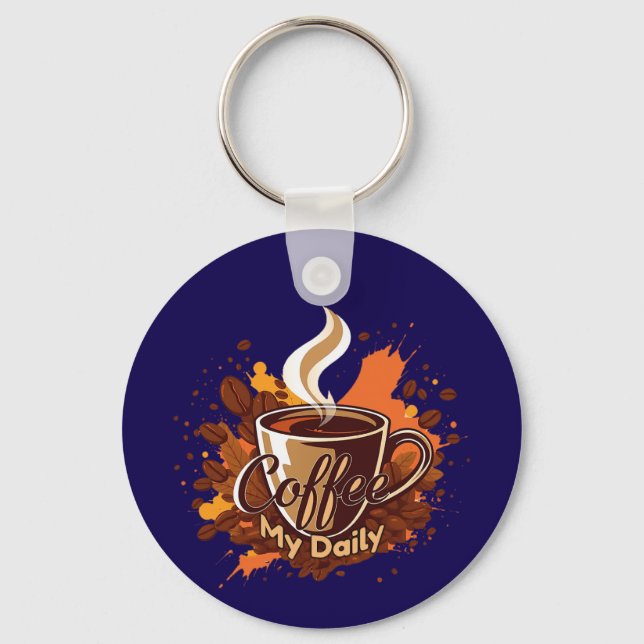 Chaveiro Daily Coffee Ritual (Frente)