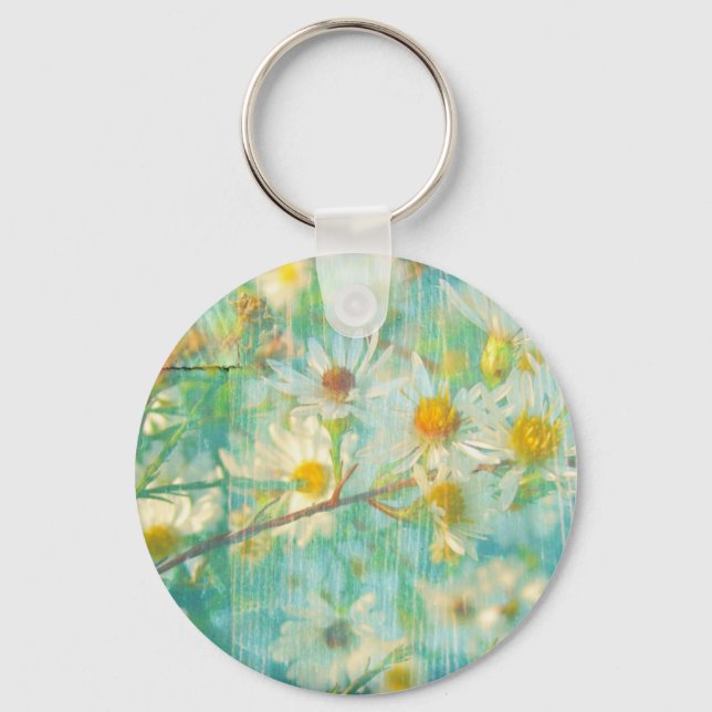 Chaveiro Daisies Grunge (Frente)