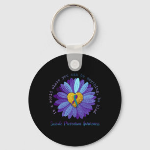 Chaveiro Daisy Be Kind Prevenção Suicídio Sensibilização Te
