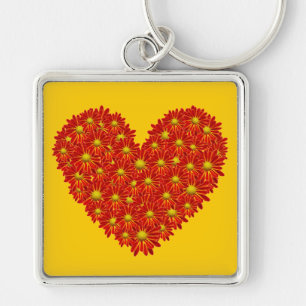 Chaveiro Daisy Heart