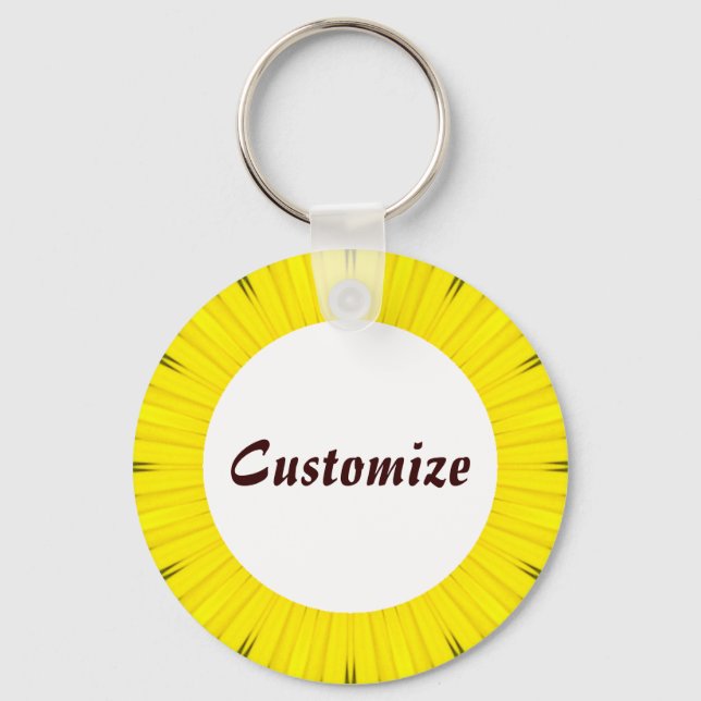 Chaveiro Daisy Mandala Modelo 01 (Frente)