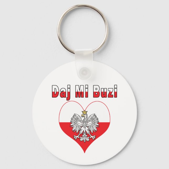 Chaveiro Daj Mi Buzi Eagle Heart (Frente)