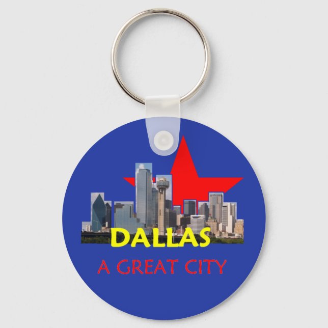 Chaveiro DALLAS A Excelente City (Frente)