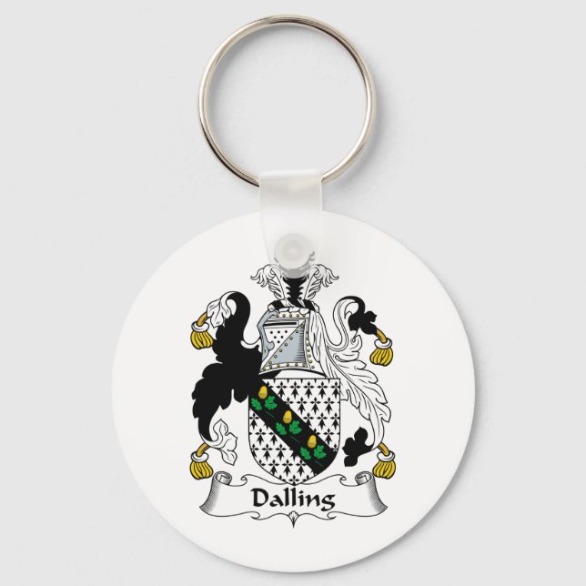 Chaveiro Dalling Family Crest (Frente)