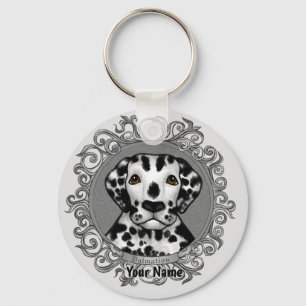 Chaveiro Dálmata Ornamentado