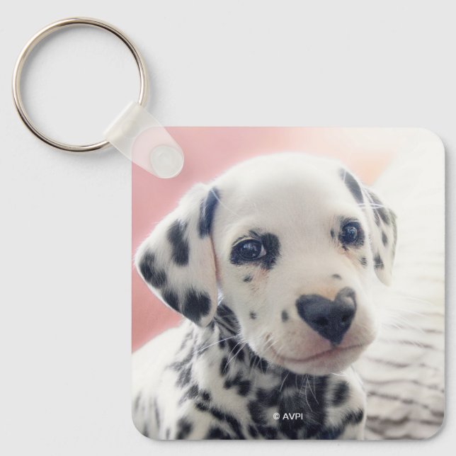 Chaveiro Dalmatian Heart Nose (Frente)
