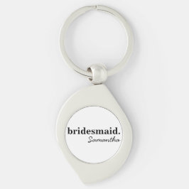 Chaveiro Damas de Honra Personalizadas Modernas para Chá de